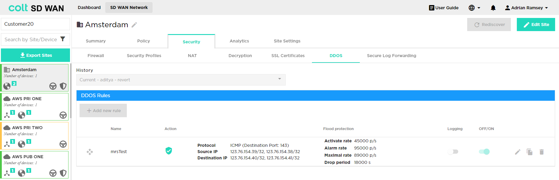 DDoS Management 01