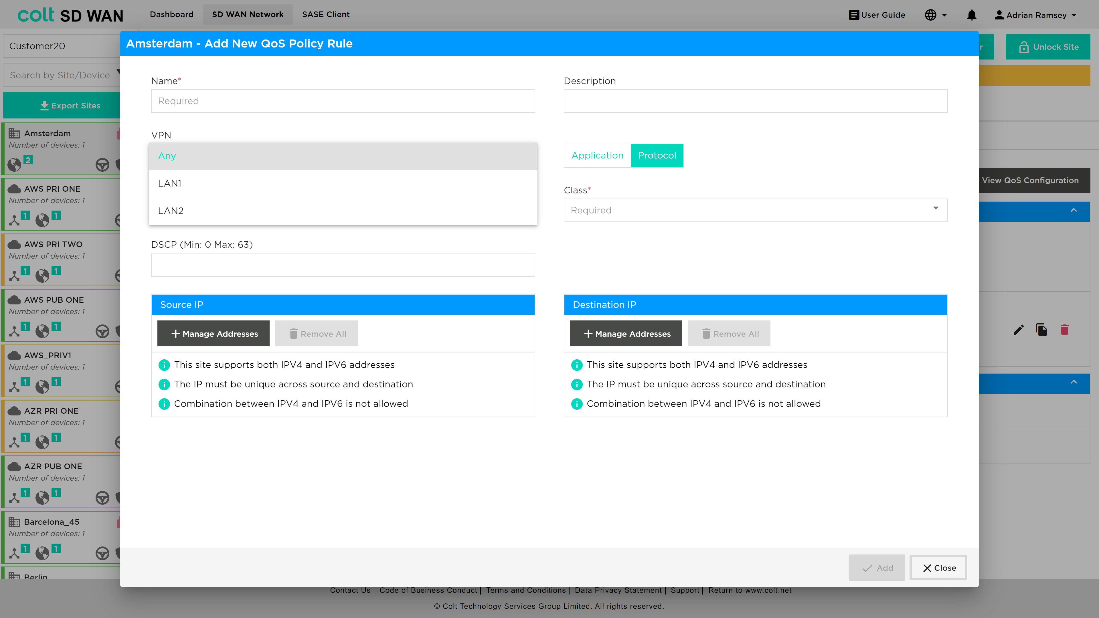 IPQoS Management 03